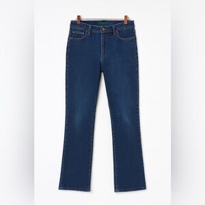 LRL Lauren Jeans Ralph Lauren Women's Classic Indigo Straight Leg Jeans Size 8
